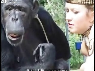 German- monkey porn